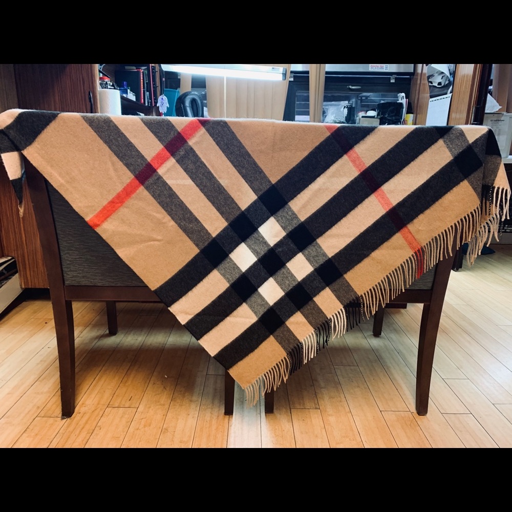 Burberry Cashmere Triangle Shawl